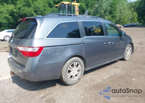 2011 Honda Odyssey Ex-L из США, поврежденный, VIN 5FNRL5H68BB052212